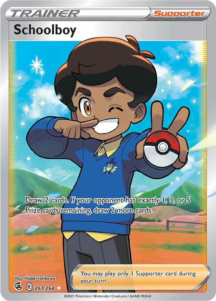 Schoolboy - 261/264 - Full art ultra rare