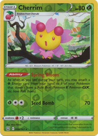 Cherrim - 008/163 - Rare