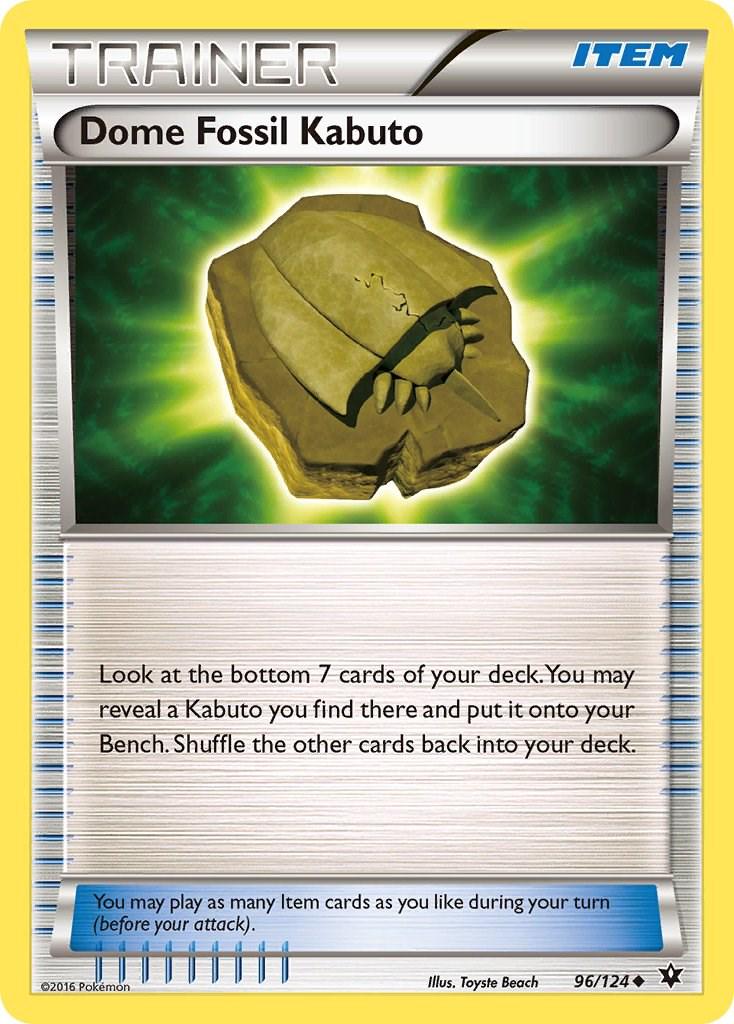 Dome Fossil - Kabuto - uncommon