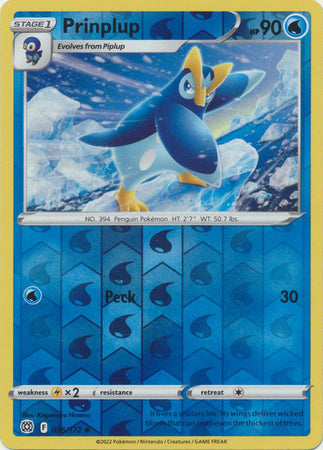 Prinplup - 036/172 - Uncommon Reverse