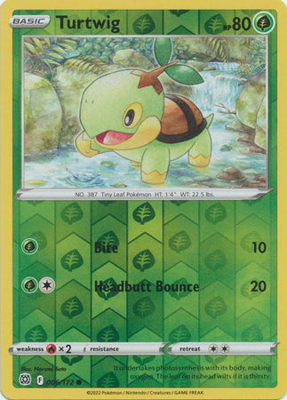 Turtwig - 006/172 - Common Reverse Holo