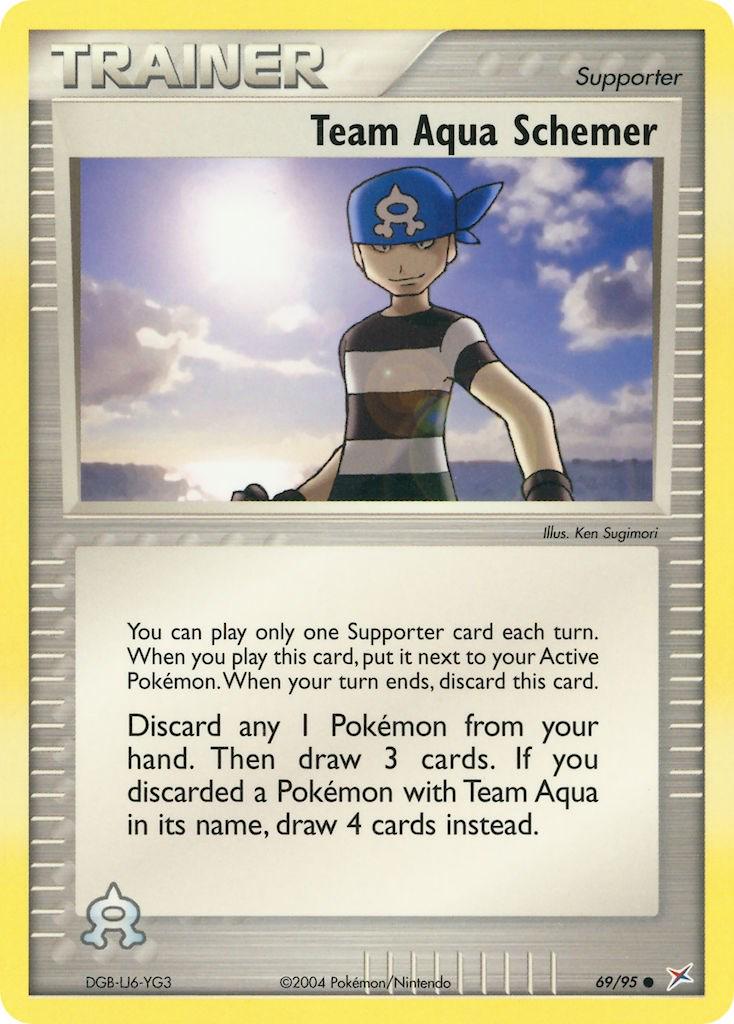 Team Aqua Schemer - 69/95 - Common