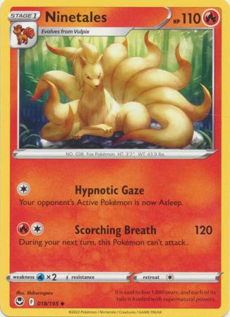 Ninetales - 018/195 - Uncommon - Sellado Vuala