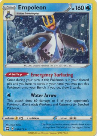 Empoleon - 037/172 - Alternate Holo Promo