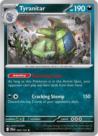 Tyranitar - 095/159 - Rare