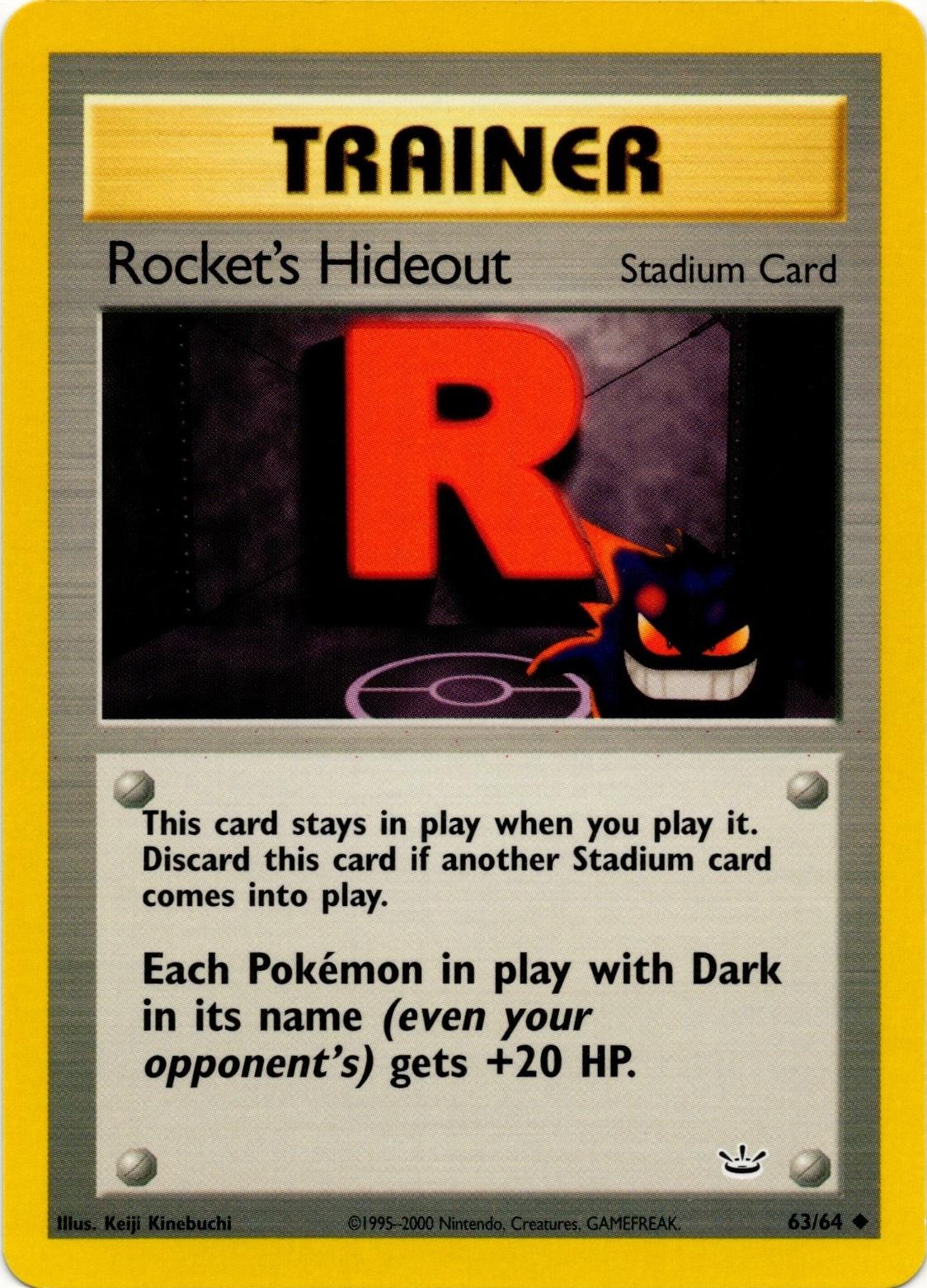 Rocket´s Hideout - 63/64 - Uncommon