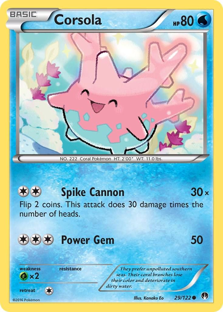 Corsola - 29/122 - Common