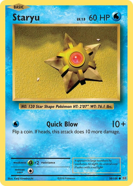 Staryu - 30/108 - Common