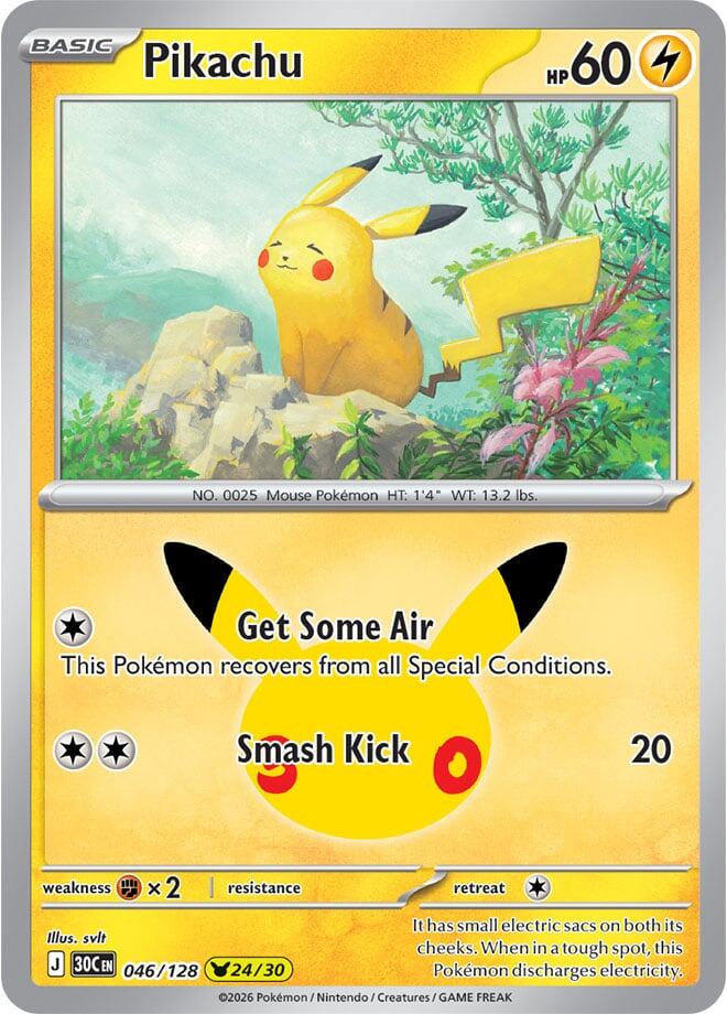 Pikachu - 046/128 - 24/30