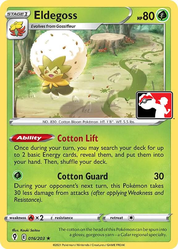 Eldegoss - 016/203 - rare prize pack