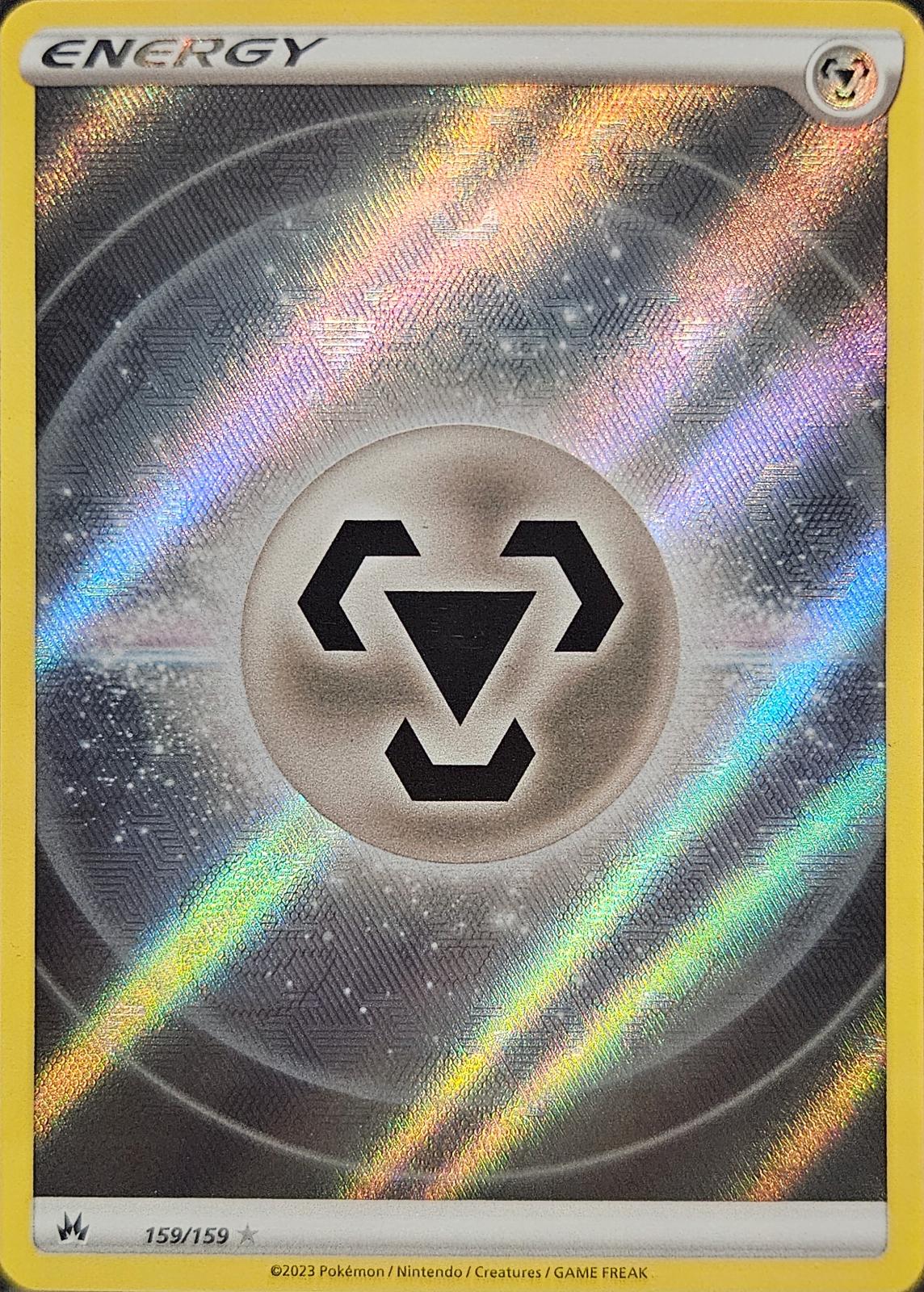 Metal Basic Energy - 159/159 - Full art Ultra Rare