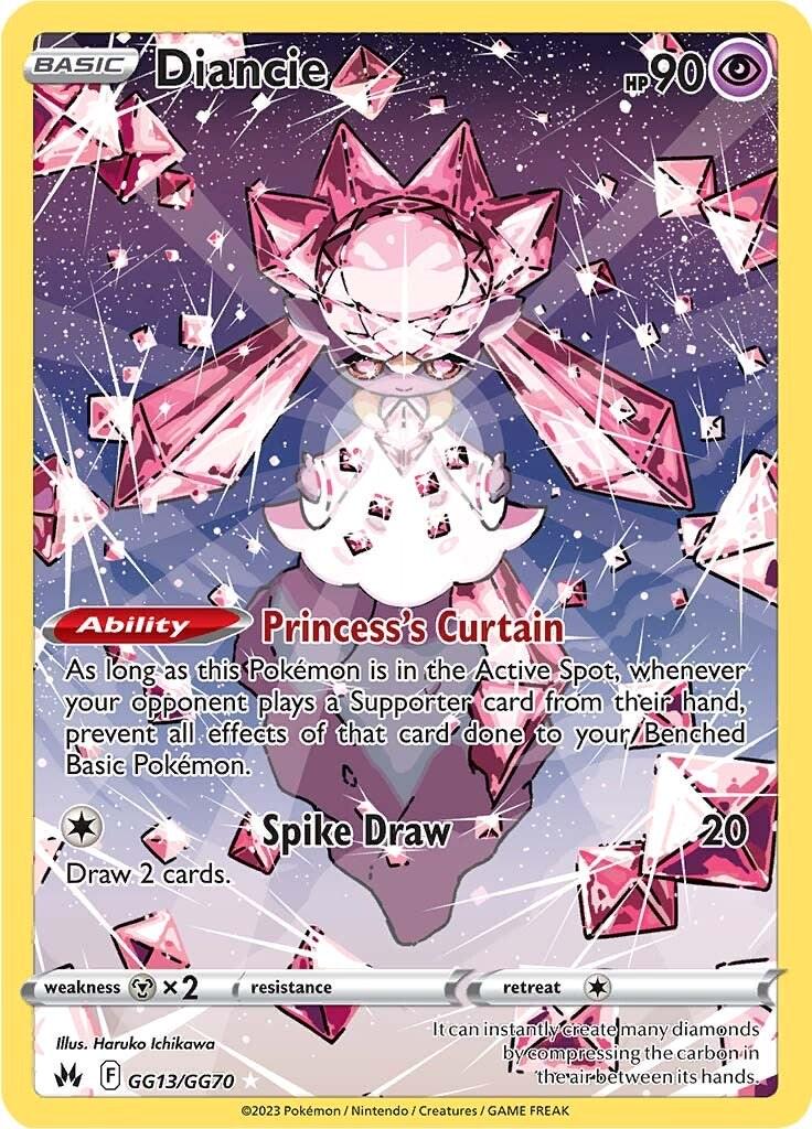 Diancie - GG13/GG70 - Galarian Gallery