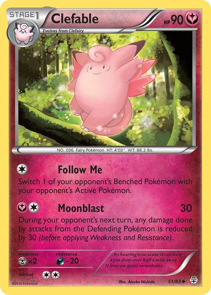 Clefable - 51/83 - Uncommon