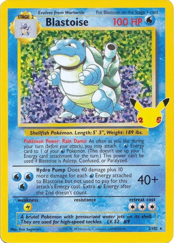 Blastoise - 2/102 - Rare