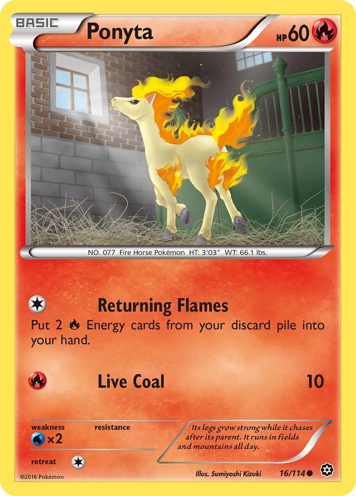 Ponyta - 16/114 - Common
