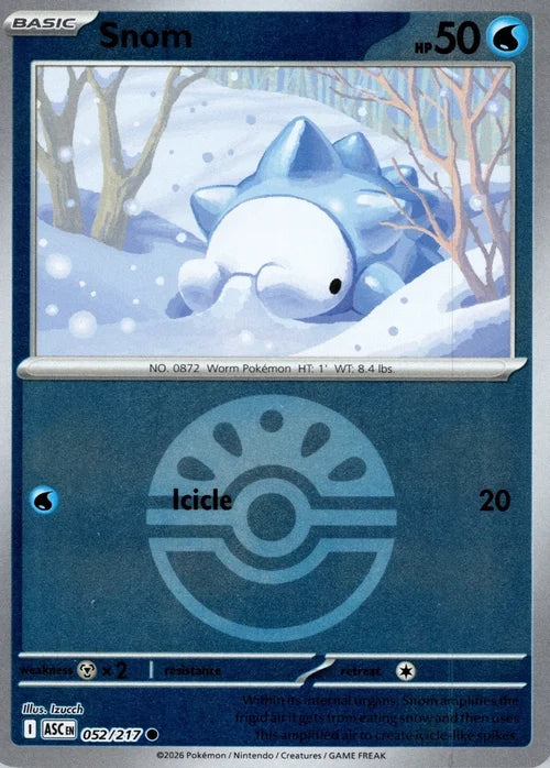 Snom - 052/217 - Common - Reverse Friend Ball