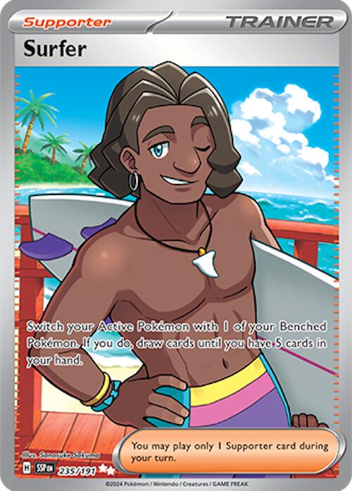 Surfer - 235/191 - Full art Ultra Rare