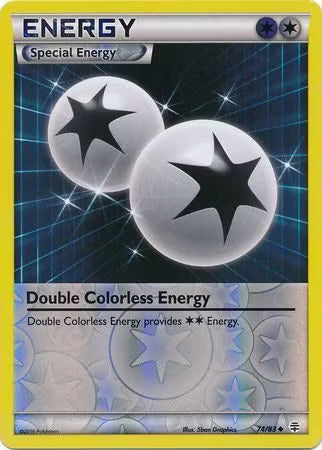 Double Colorless Energy - 74/83 - uncommon reverse holo