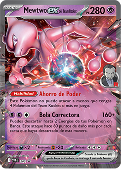Team Rocket´s Mewtwo ex - SVP205 - Promo Jumbo