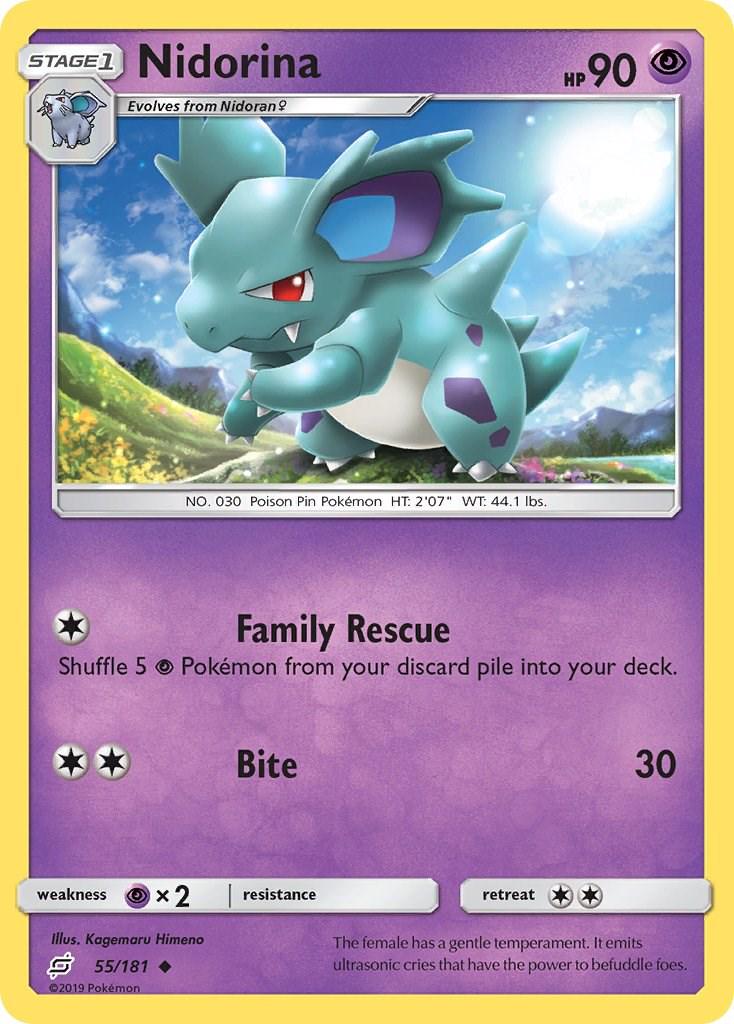 Nidorina - 55/181 - uncommon