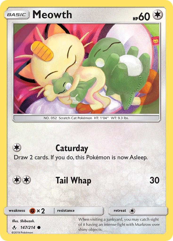 Meowth - 147/214 - Common