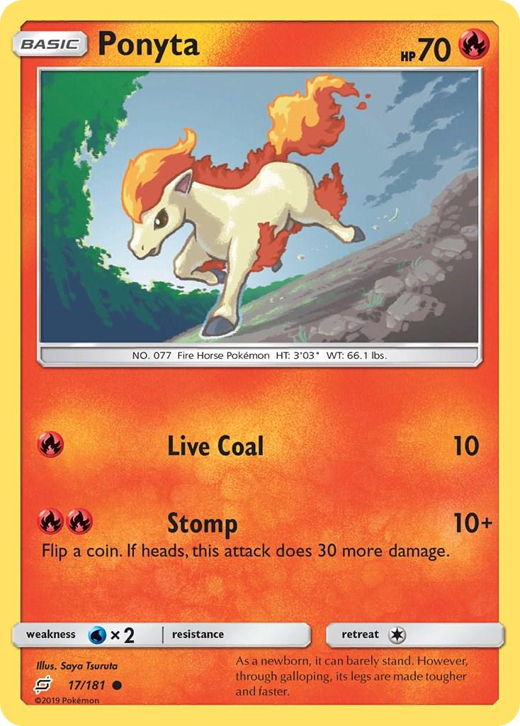Ponyta - 17/181 - common