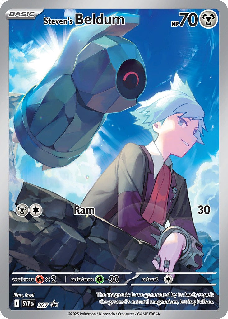 Steven´s Beldum - SVP207 - Illustration Rare Promo