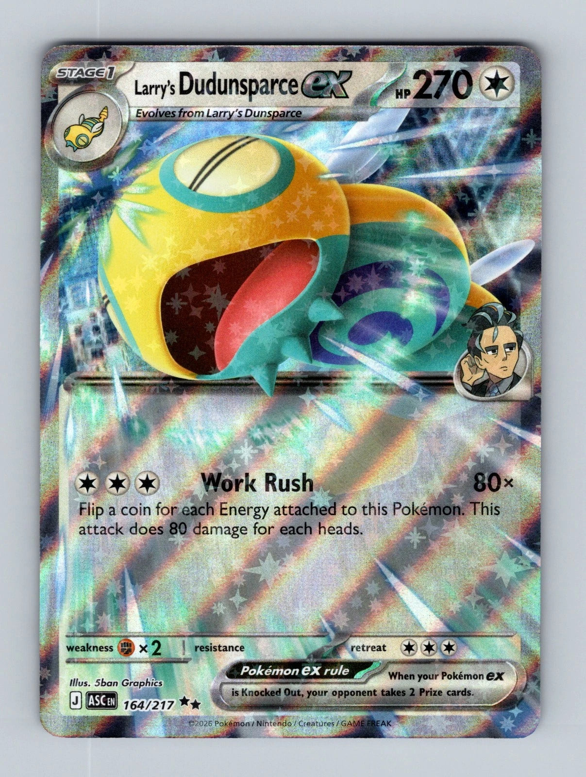 Larry´s Dudunsparce - 164/217 - Ultra Rare