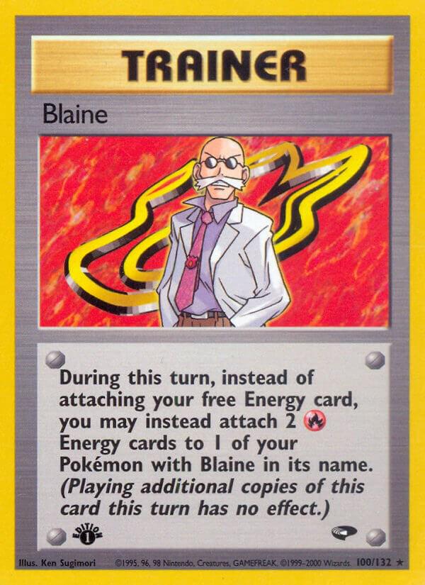 Blaine - 100/132 - Rare