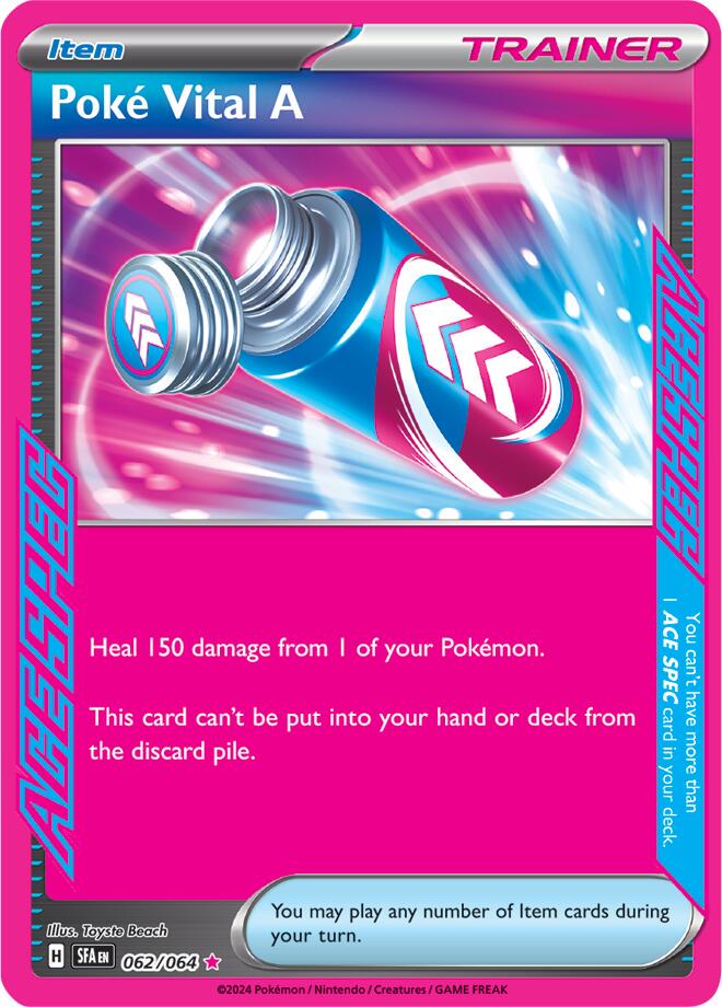 Poké Vital A - 062/064 - Ultra Rare