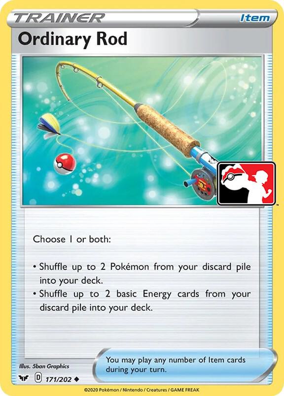 Ordinary Rod - 171/202 - uncommon prize pack