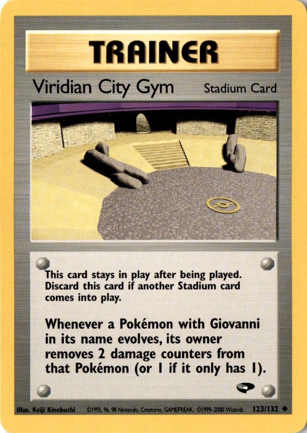 Viridian City Gym - 123/132 - Uncommon
