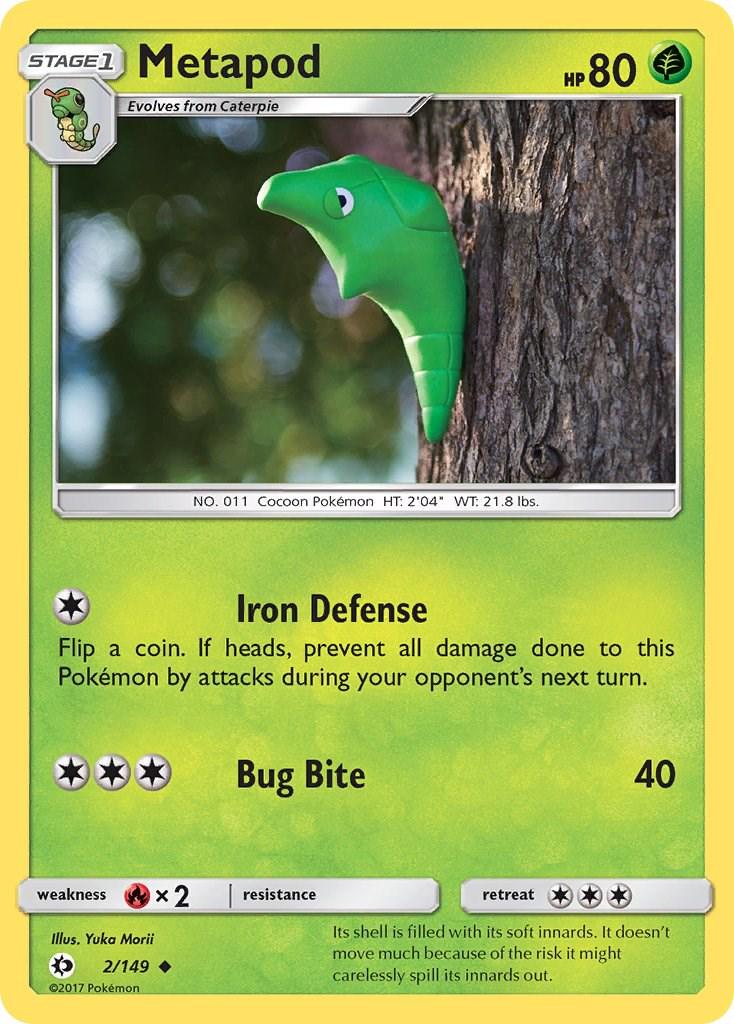 Metapod - 2/149 - uncommon
