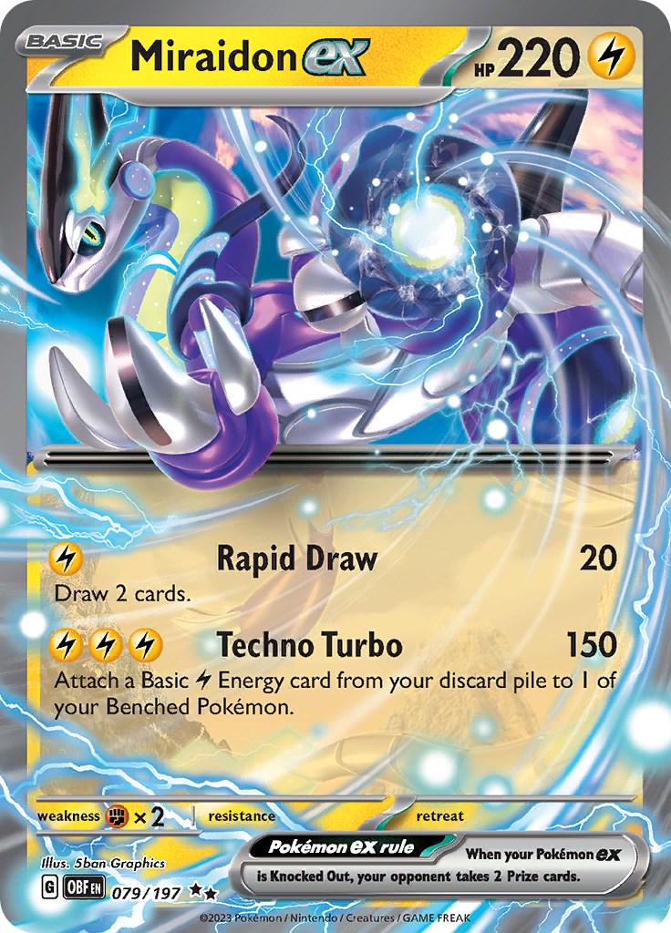Miraidon ex - 079/197 - Ultra Rare