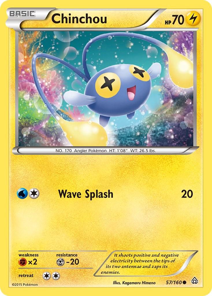 Chinchou - 57/160 - common