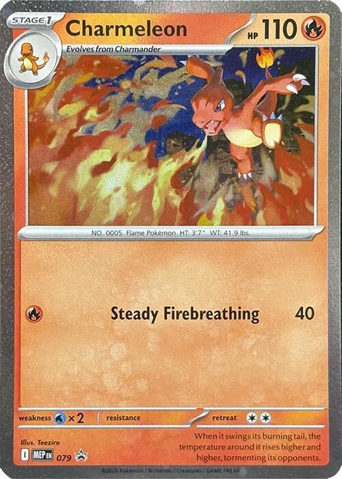 Charmeleon - MEP079 - Galaxy Holo promo