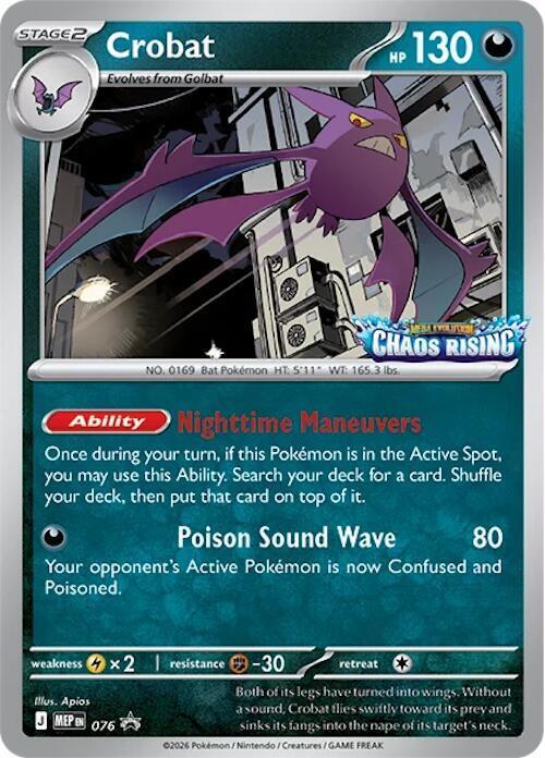 Crobat - MEP076 - Prerelease Promo