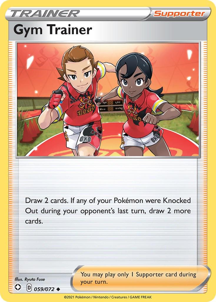 Gym Trainer - 059/072 - uncommon