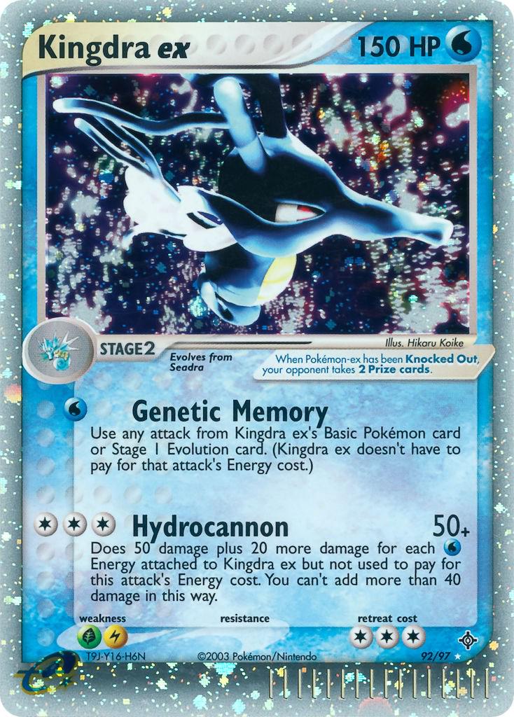 Kingdra ex - 92/97 - Ultra rare