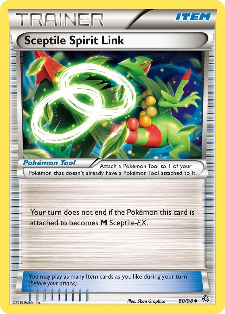 Sceptile Spirit Link - 80/98 - uncommon