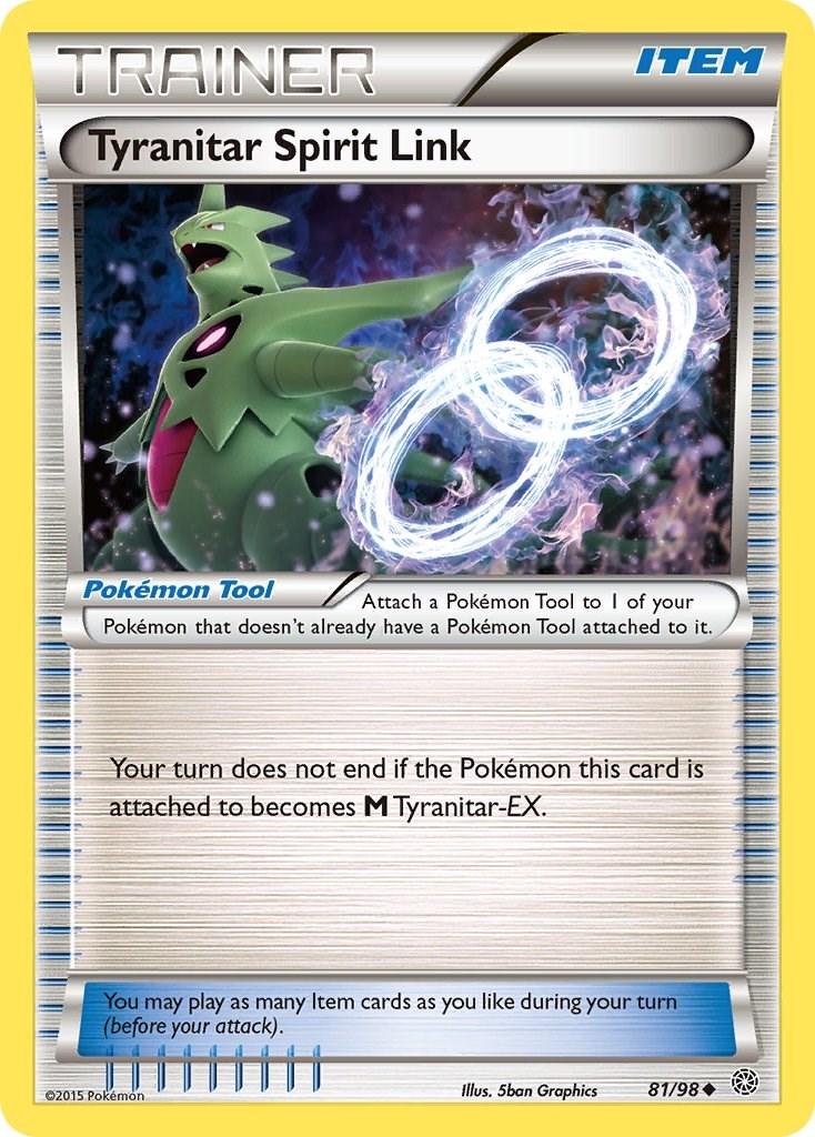 Tyranitar Spirit Link - 81/98 - uncommon