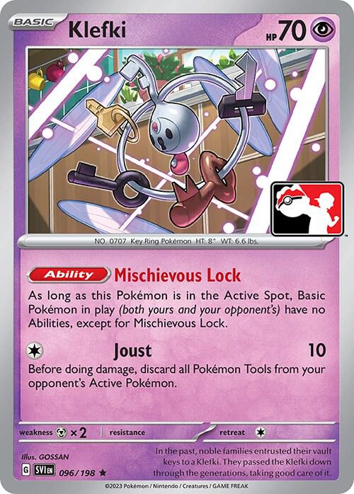 Klefki - 096/198 - Rare Prize pack
