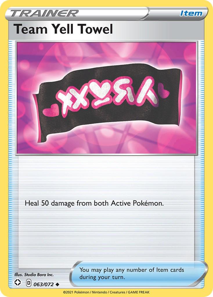 Team Yell Towel - 063/072 - uncommon