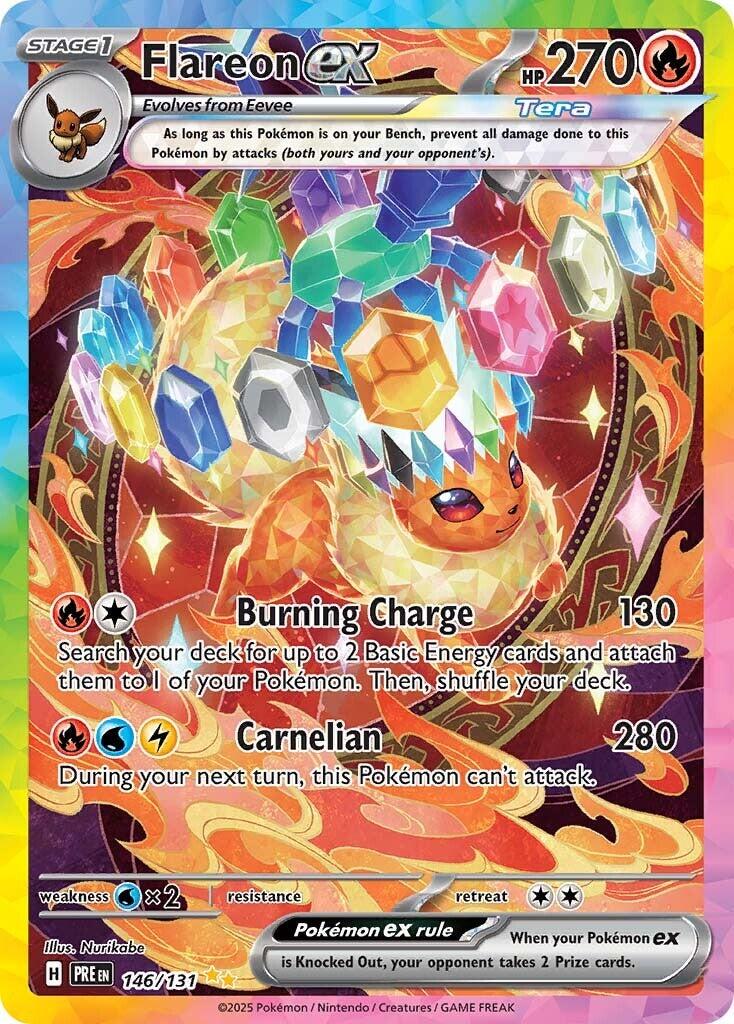 Flareon ex - 146/131 - Special illustration rare