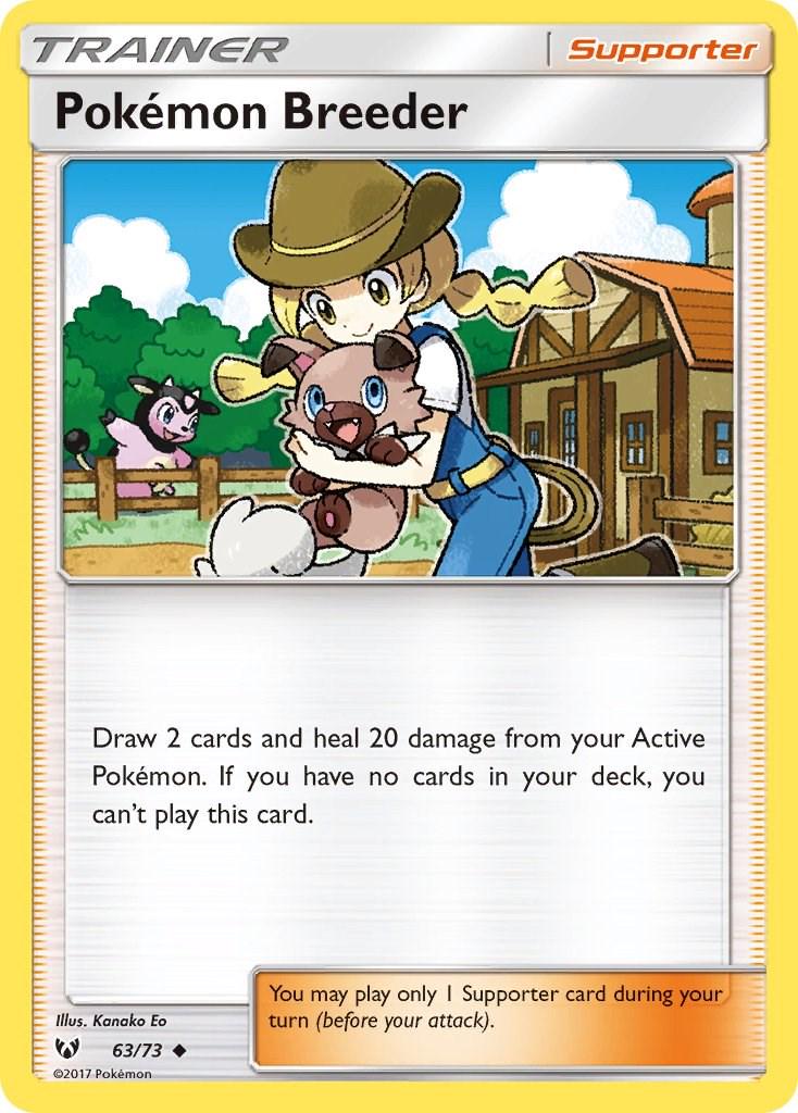 Pokémon Breeder - 63/73 - uncommon