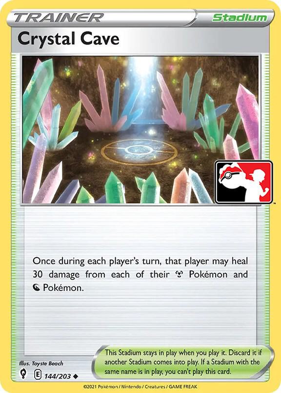 Crystal Cave - 144/203 - uncommon prize pack