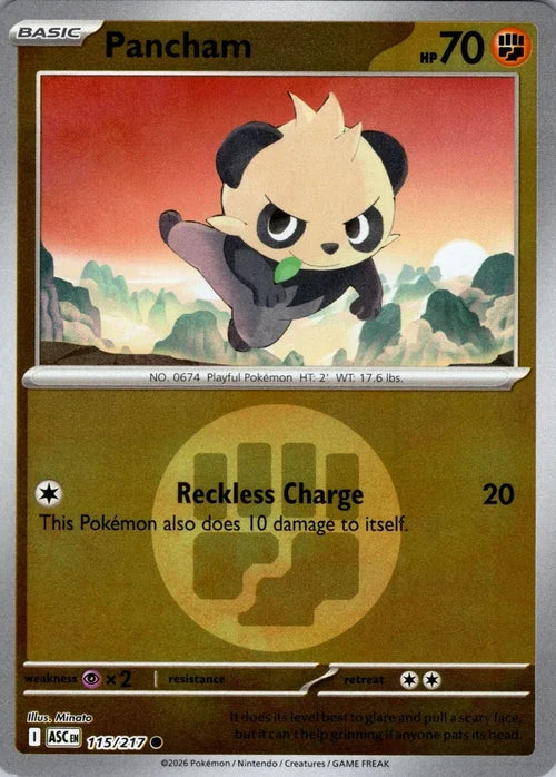 Pancham - 115/217 - Common reverse Energy symbol