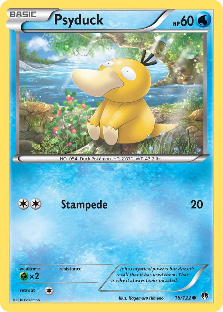 Psyduck - 16/122 - Common