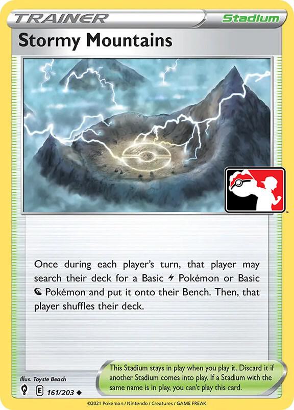 Stormy Mountains - 161/203 - uncommon prize pack