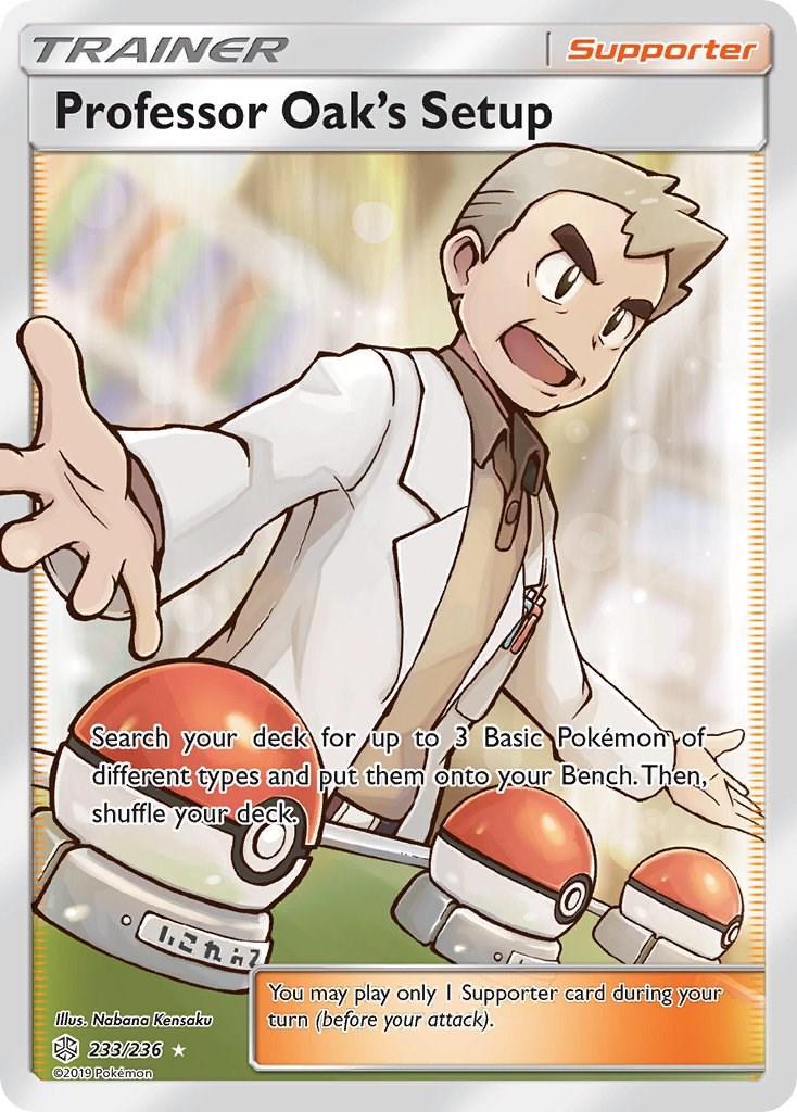 Professor Oak´s Setup - 233/236 - Full art ultra rare